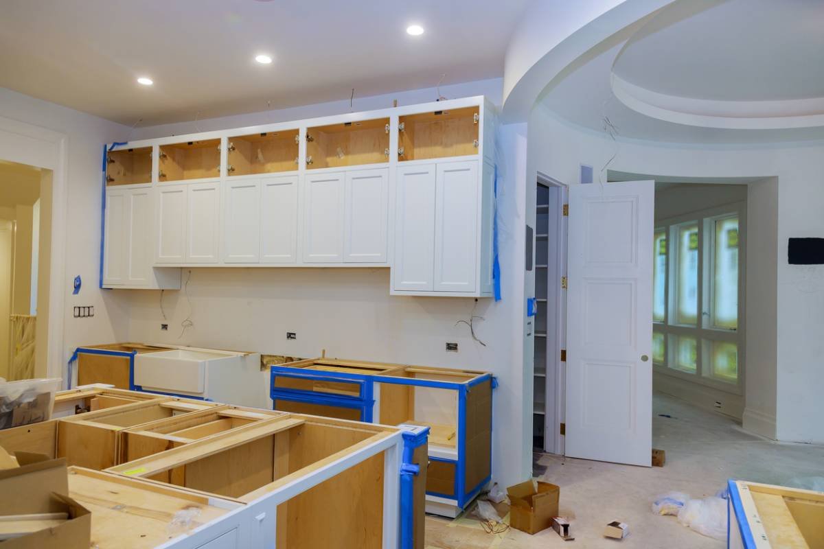 Completed kitchen remodel · after